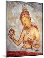 Mural Painting (6th Century), Sigiriya, Sri Lanka-Ivan Vdovin-Mounted Photographic Print