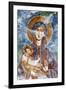 Mural Painting, Abbey Church, Sant Angelo in Formis, Campania, Italy-Ivan Vdovin-Framed Premium Photographic Print