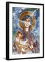 Mural Painting, Abbey Church, Sant Angelo in Formis, Campania, Italy-Ivan Vdovin-Framed Photographic Print