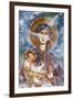 Mural Painting, Abbey Church, Sant Angelo in Formis, Campania, Italy-Ivan Vdovin-Framed Photographic Print