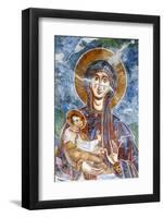 Mural Painting, Abbey Church, Sant Angelo in Formis, Campania, Italy-Ivan Vdovin-Framed Photographic Print