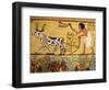 Mural Painting Depicting Sennedjem Ploughing Fields of Iaru-null-Framed Giclee Print