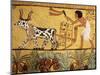 Mural Painting Depicting Sennedjem Ploughing Fields of Iaru-null-Mounted Giclee Print