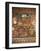 Mural Paintings, Chehel Sotoun, Isfahan, Iran, Middle East-Richard Ashworth-Framed Photographic Print