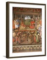 Mural Paintings, Chehel Sotoun, Isfahan, Iran, Middle East-Richard Ashworth-Framed Photographic Print