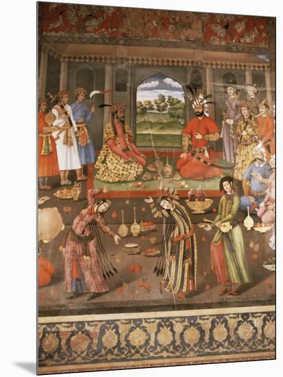 Mural Paintings, Chehel Sotoun, Isfahan, Iran, Middle East-Richard Ashworth-Mounted Photographic Print