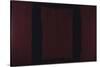 Mural, Section 3 {Black on Maroon} [Seagram Mural]-Mark Rothko-Stretched Canvas