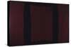 Mural, Section 3 {Black on Maroon} [Seagram Mural]-Mark Rothko-Stretched Canvas