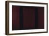 Mural, Section 3 {Black on Maroon} [Seagram Mural]-Mark Rothko-Framed Giclee Print