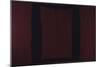 Mural, Section 3 {Black on Maroon} [Seagram Mural]-Mark Rothko-Mounted Giclee Print