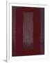 Mural, Section 4 {Red on maroon} [Seagram Mural]-Mark Rothko-Framed Giclee Print