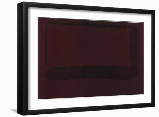 Mural, Section 5 {Red on Maroon} [Seagram Mural]-Mark Rothko-Framed Giclee Print