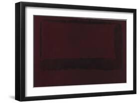 Mural, Section 5 {Red on Maroon} [Seagram Mural]-Mark Rothko-Framed Giclee Print
