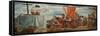 Mural Showing Ferdinand Magellan-null-Framed Stretched Canvas