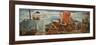 Mural Showing Ferdinand Magellan-null-Framed Giclee Print