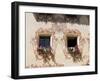 Mural Surrounding Cafe Windows, St. Wolfgang, Salzburg Province, Austria-Philip Craven-Framed Photographic Print