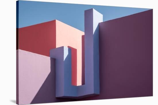 Muralla Roja #4-Linda Wride-Stretched Canvas