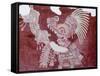 Murals at Teotihuacan, North of Mexico City, Mexico-Robert Harding-Framed Stretched Canvas