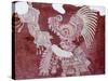 Murals at Teotihuacan, North of Mexico City, Mexico-Robert Harding-Stretched Canvas
