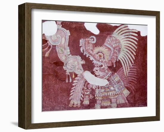 Murals at Teotihuacan, North of Mexico City, Mexico-Robert Harding-Framed Photographic Print