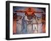 Murals by Diego Rivera, Secretary of Public Education, Mexico-Russell Gordon-Framed Photographic Print