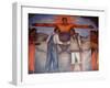 Murals by Diego Rivera, Secretary of Public Education, Mexico-Russell Gordon-Framed Photographic Print