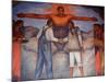 Murals by Diego Rivera, Secretary of Public Education, Mexico-Russell Gordon-Mounted Photographic Print