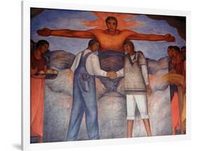 Murals by Diego Rivera, Secretary of Public Education, Mexico-Russell Gordon-Framed Photographic Print