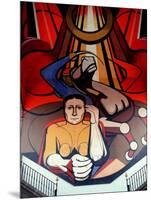 Murals by Diego Rivera, Secretary of Public Education, Mexico-Russell Gordon-Mounted Photographic Print