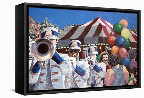 Murals, Dothan, Alabama-Carol Highsmith-Framed Stretched Canvas