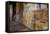 Murals in Christian Monastery and Church of Azuwa Maryam, Zege Peninsula, Lake Tana, Ethiopia-Simon Montgomery-Framed Stretched Canvas