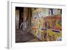 Murals in Christian Monastery and Church of Azuwa Maryam, Zege Peninsula, Lake Tana, Ethiopia-Simon Montgomery-Framed Photographic Print