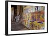 Murals in Christian Monastery and Church of Azuwa Maryam, Zege Peninsula, Lake Tana, Ethiopia-Simon Montgomery-Framed Photographic Print