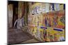 Murals in Christian Monastery and Church of Azuwa Maryam, Zege Peninsula, Lake Tana, Ethiopia-Simon Montgomery-Mounted Photographic Print