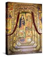 Murals in the Inner Sanctuary of the Christian Church of Ura Kedane Meheriet, Ethiopia-Gavin Hellier-Stretched Canvas