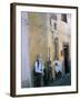 Murals in the Village of Tinura, Bosa Region, Island of Sardinia, Italy, Mediterranean-Bruno Morandi-Framed Photographic Print