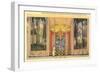 Murals, Municipal Auditorium, Kansas City-null-Framed Art Print