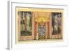 Murals, Municipal Auditorium, Kansas City-null-Framed Art Print