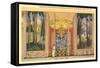 Murals, Municipal Auditorium, Kansas City-null-Framed Stretched Canvas