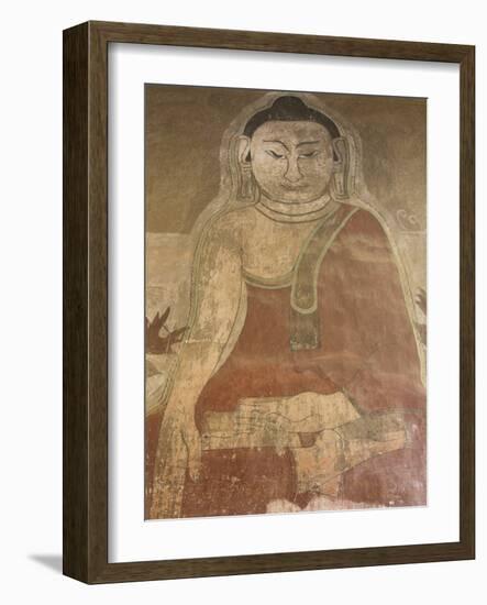 Murals,Sulamani Pahto, Bagan (Pagan), Myanmar (Burma), Asia-Richard Maschmeyer-Framed Photographic Print