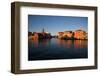 Murano Island at Sunset, Venice Lagoon, Venice, Veneto, Italy, Europe-Carlo-Framed Photographic Print