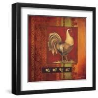 Murano Rooster I-Kimberly Poloson-Framed Art Print