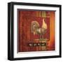 Murano Rooster I-Kimberly Poloson-Framed Art Print