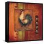 Murano Rooster II-Kimberly Poloson-Framed Stretched Canvas