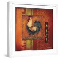 Murano Rooster II-Kimberly Poloson-Framed Art Print