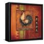 Murano Rooster II-Kimberly Poloson-Framed Stretched Canvas