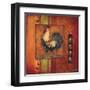 Murano Rooster II-Kimberly Poloson-Framed Art Print