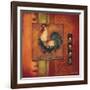 Murano Rooster II-Kimberly Poloson-Framed Art Print