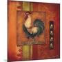 Murano Rooster II-Kimberly Poloson-Mounted Art Print