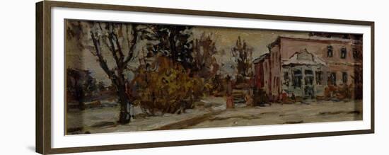 Muranovo. Fyodor Tyutchev's House, 1920-Pyotr Ivanovich Petrovichev-Framed Premium Giclee Print